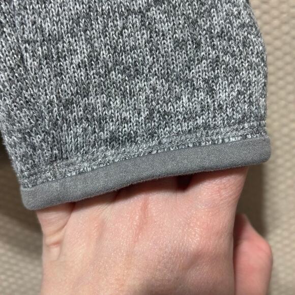 Patagonia Women's Better Sweater 1/4 Zip Fleece Pullover Medium Heather Gray - Picture 5 of 12